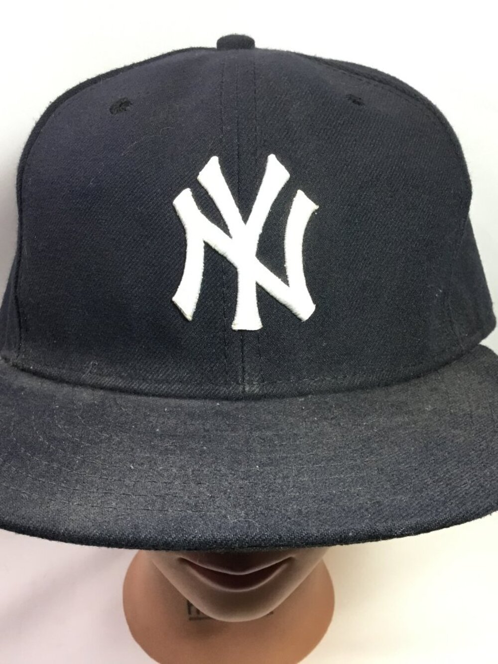 New York Yankees Fitted Hat 8 Navy New Era 59Fifty Official On Field Cap USA Mad